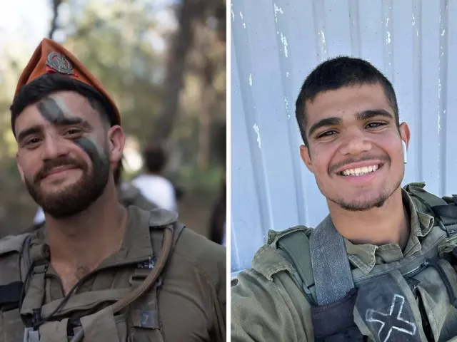 Zavraždení vojaci IDF Ron Yonatan Roytman a Yuval Shai Svilem