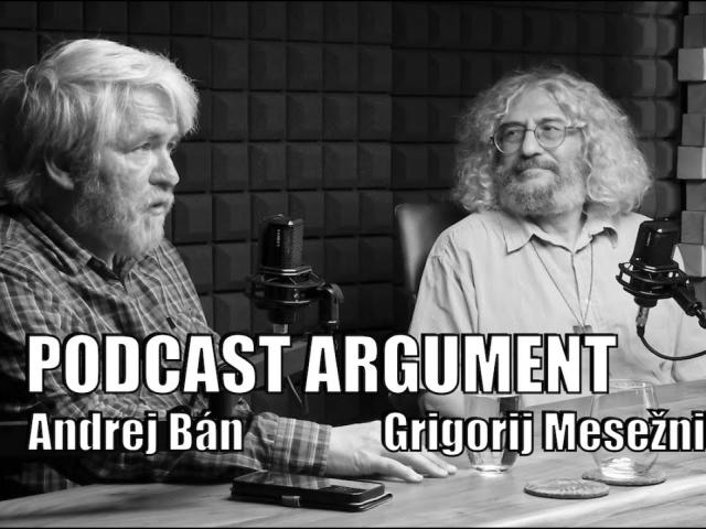 Andrej Bán a Grigorij Mesežnikov diskutujú o petícii, vojne v Gaze a medzinárodnom práve.