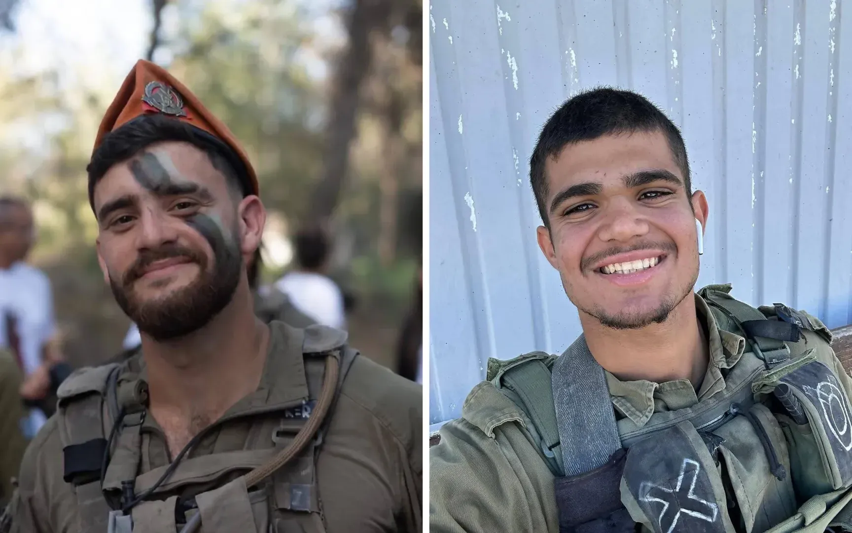 Zavraždení vojaci IDF Ron Yonatan Roytman a Yuval Shai Svilem